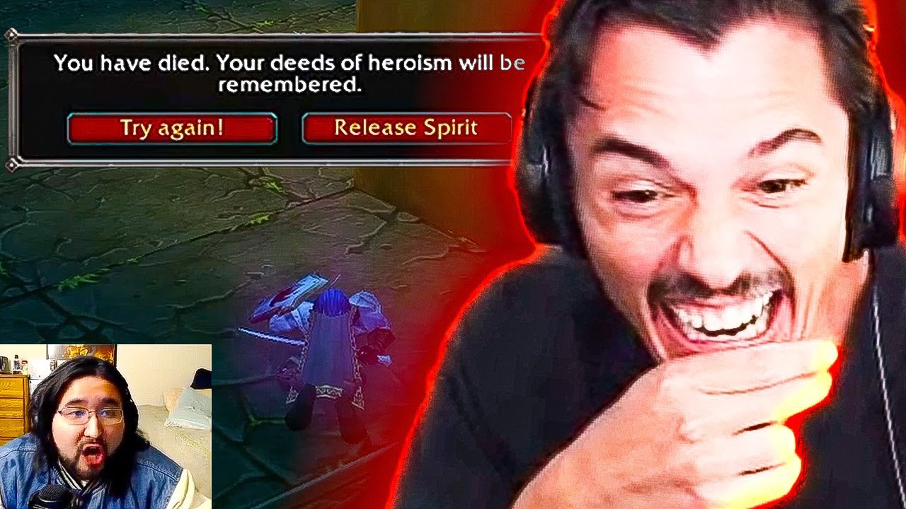 Самый уморительный клип смерти в Hardcore WoW всех времен