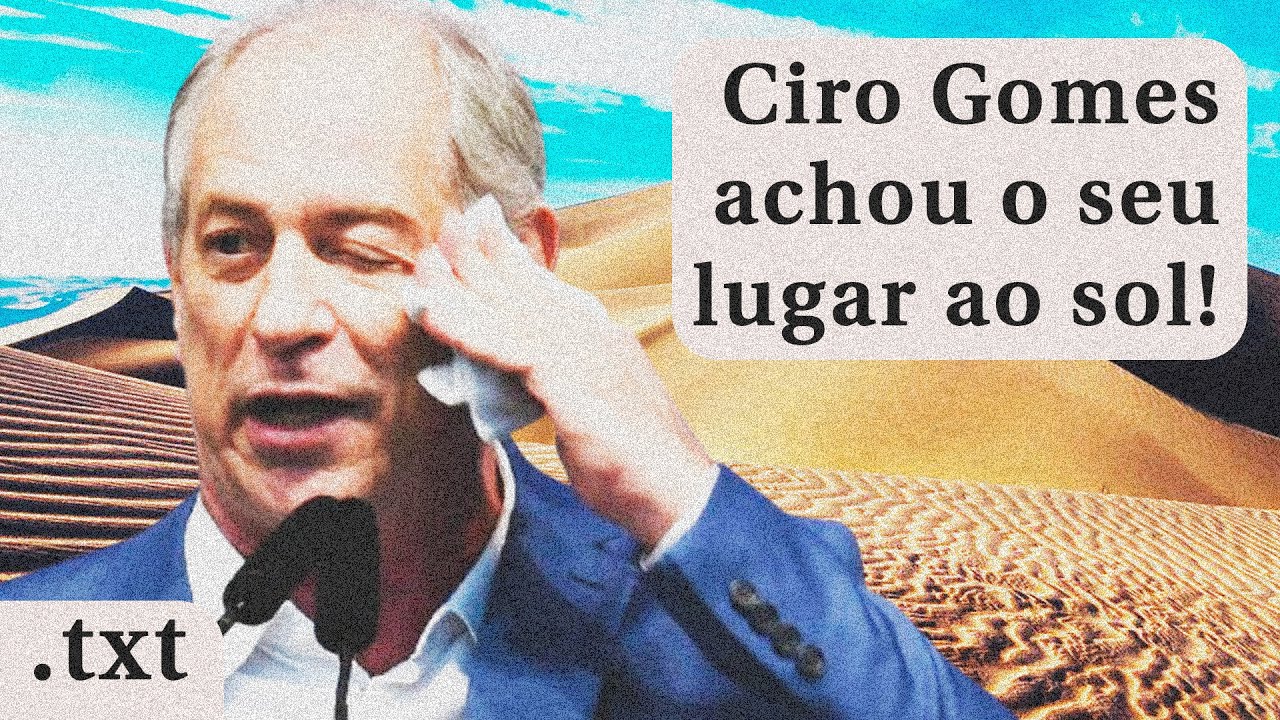 O QUE O CIRO GOMES FOI FAZER NO PSDB É INSANO