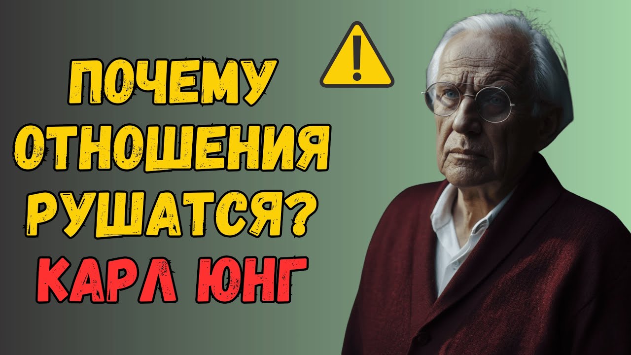 Карл Юнг: Зеркало души | Почему ваши отношения постоянно рушатся (объяснение Анима и Анимус)