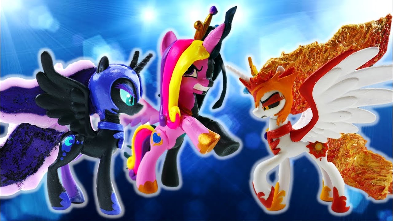Compilation MLP Princess Villains Split Pony Daybreaker Nightmare Luna Queen Chrysalis