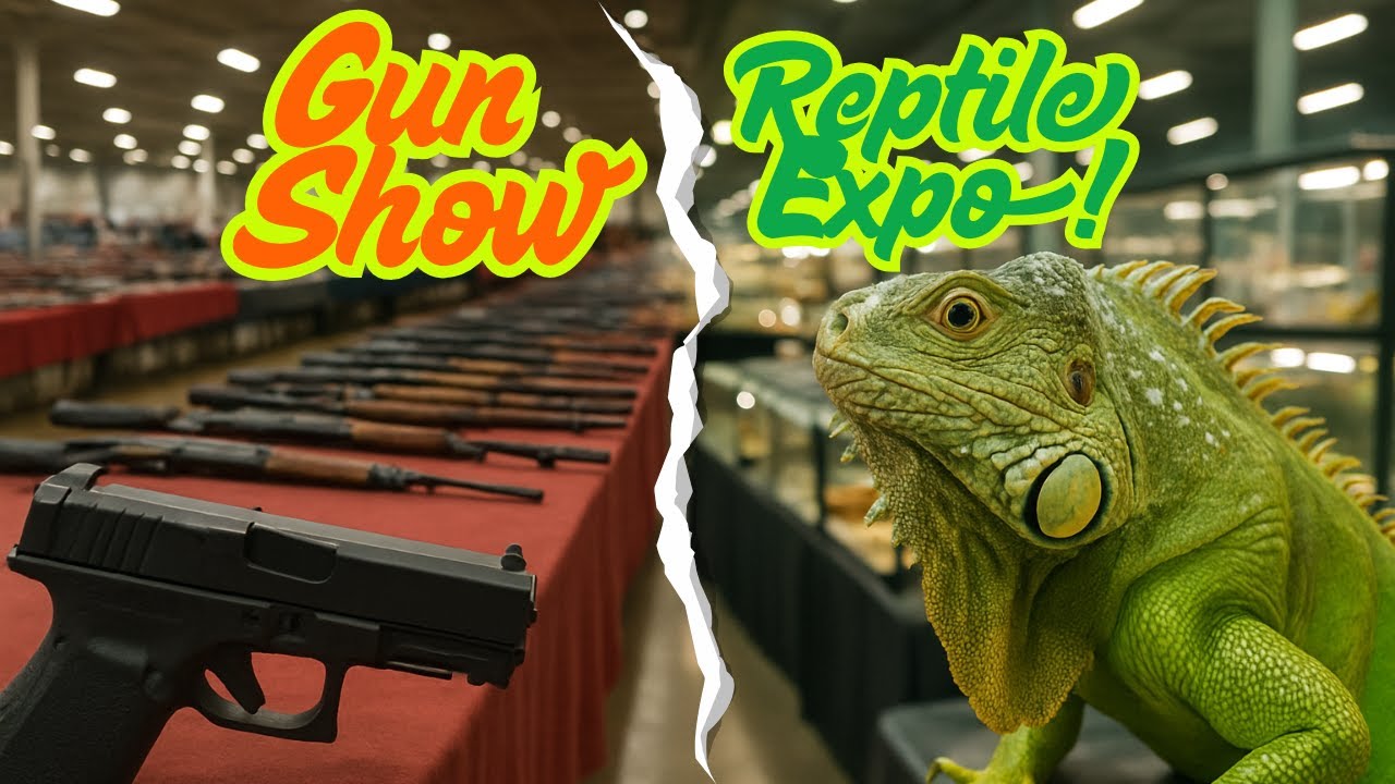 Florida Man’s Dream? Gun Show & Reptile Expo Side by Side – Tampa Madness