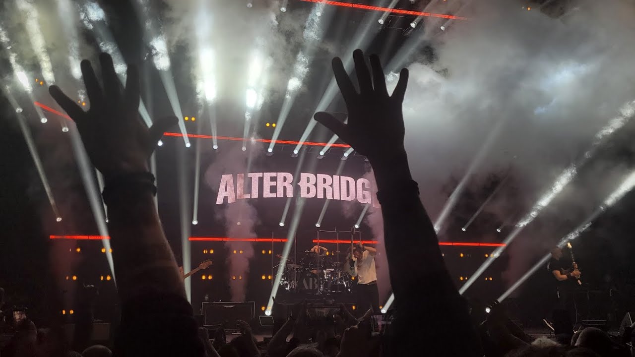 Blackbird Live at Newcastle Utilita Arena - Alter Bridge
