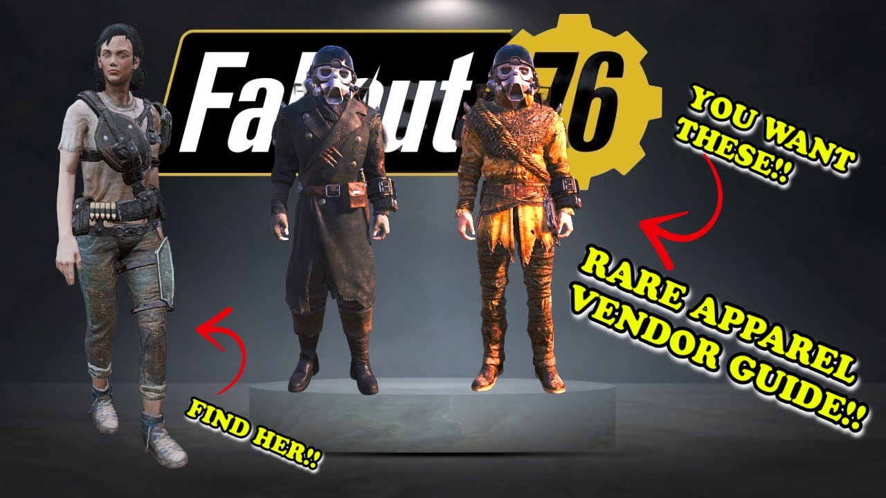 Fallout 76 — Руководство и карта по продавцу редкой одежды!! Найдите её!!