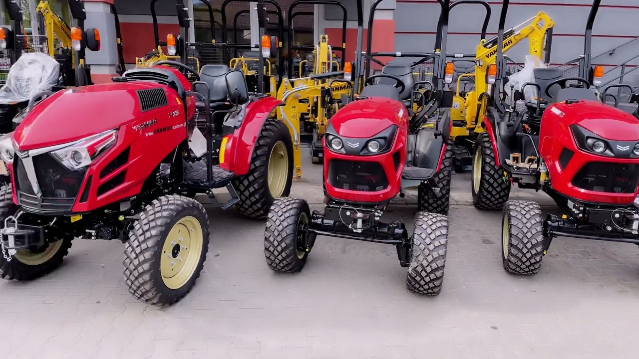 Yanmar mini ciągniki ROPS - japońskie