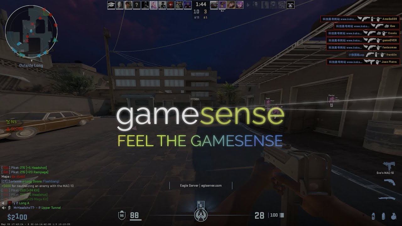 boom boom its gamesense.pub #CS2 semi-rage highlights #1