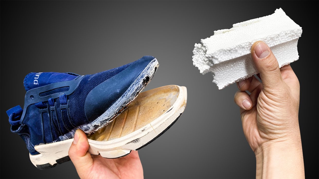 Shoe Repair Secrets Revealed by 50-Year Shoemaker! Just Styrofoam