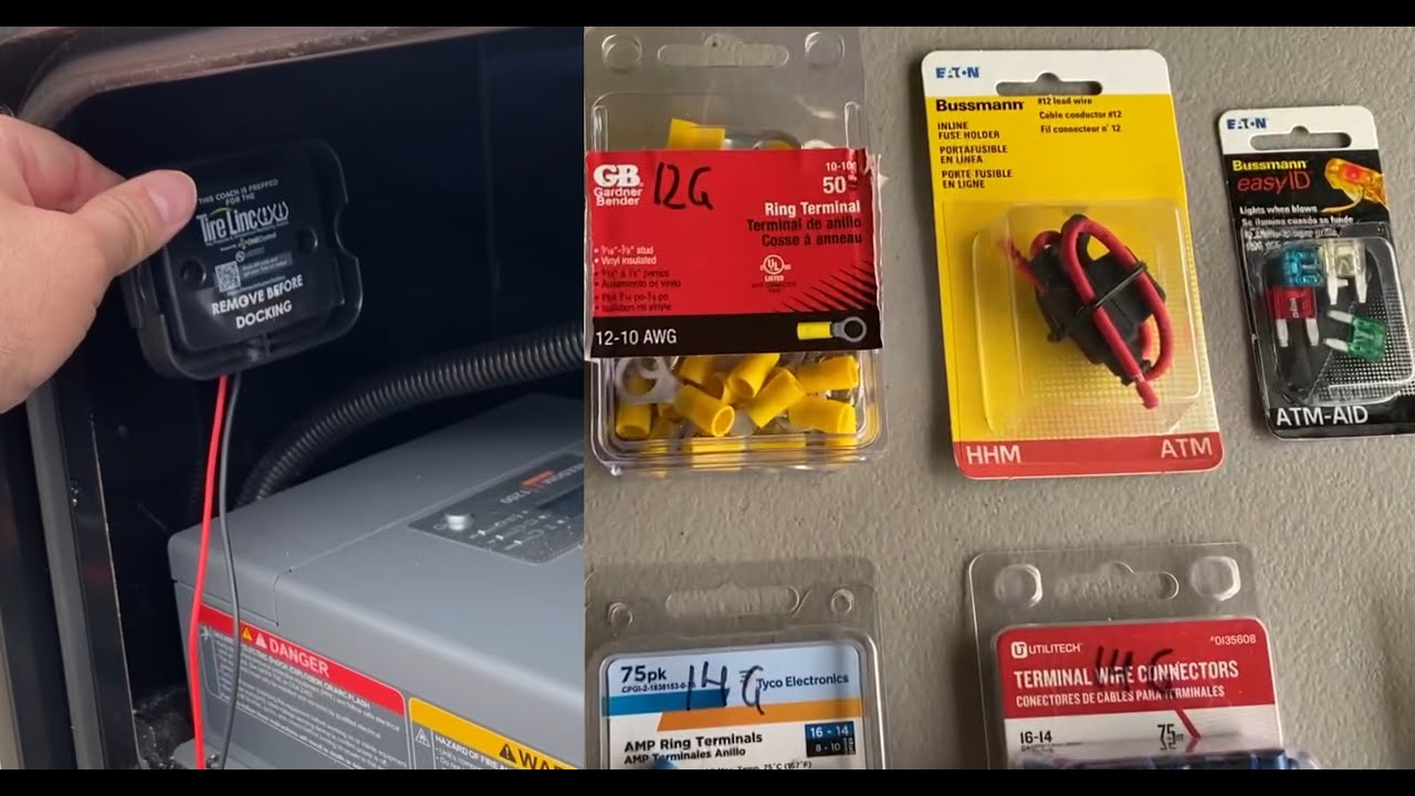 Lippert Tire Linc Repeater Dock install for non-prepped trailer (TPMS)