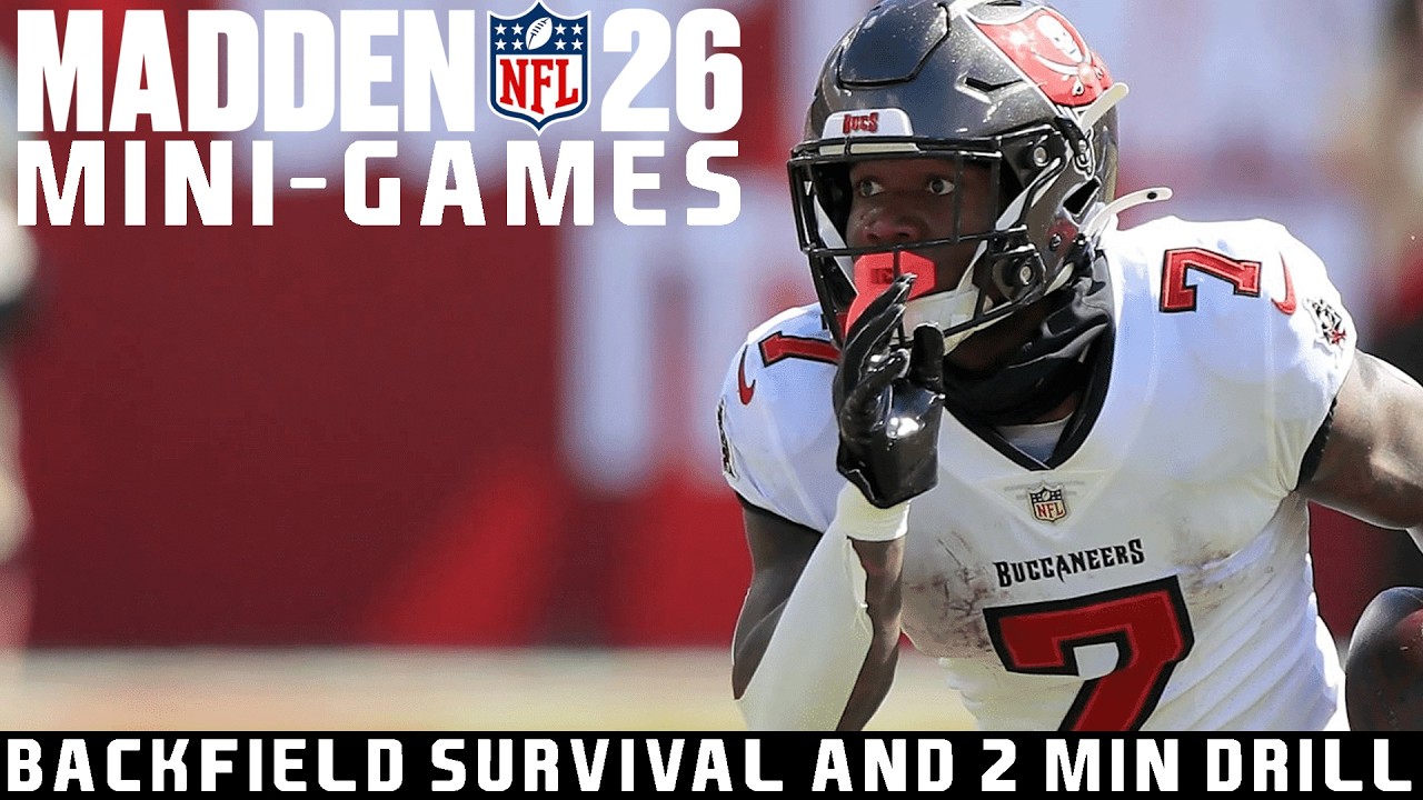 Madden 26 | Mini-Games (Backfield Survival & Two Minute Drill)