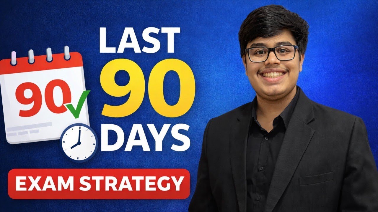 CA Foundation/Inter/Final May 2026| Last 90-Day Makeover Starts Now