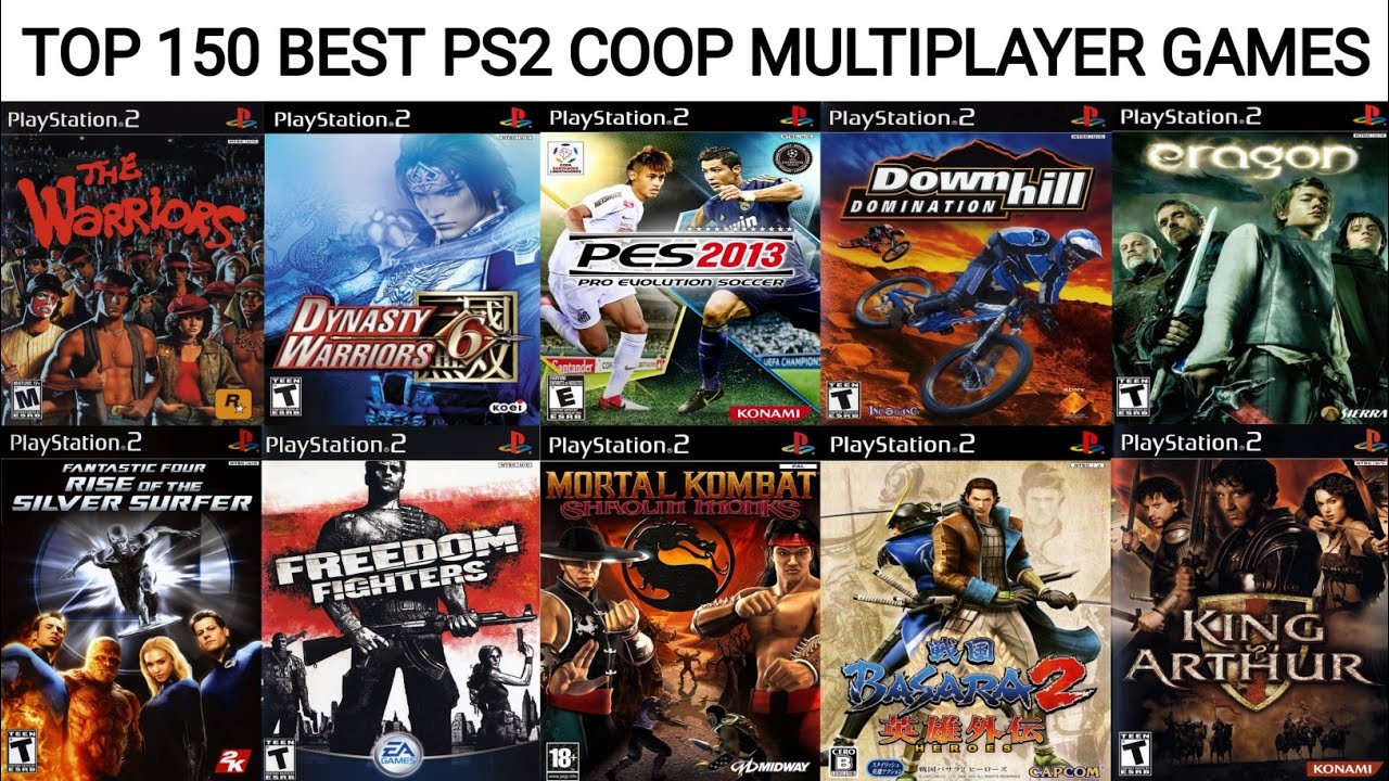 Top 150 Game PS2 Coop Multiplayer Terbaik Yang Wajib Kalian Mainkan | Game PS2 Terbaik