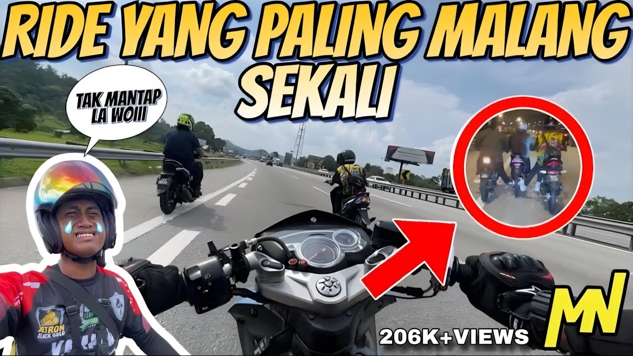 Kalini Ride Yg Paling Mencabar 🤬| Nasi Bamboo Sungai Kelah | Motor Macha Sampai Jem Lawan Pomen 😈