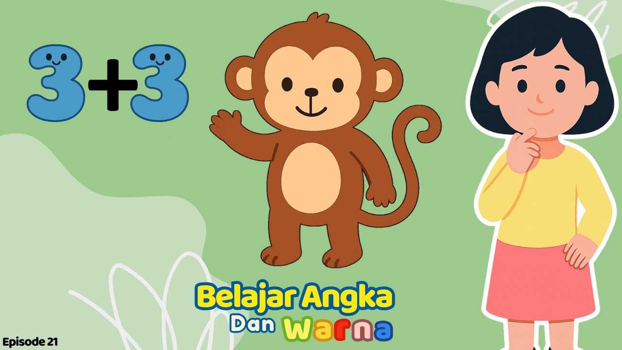 Hitung Yuk, Jangan Sampai Salah! | Belajar Angka Dan Warna Bersama Kak Dina #eps21