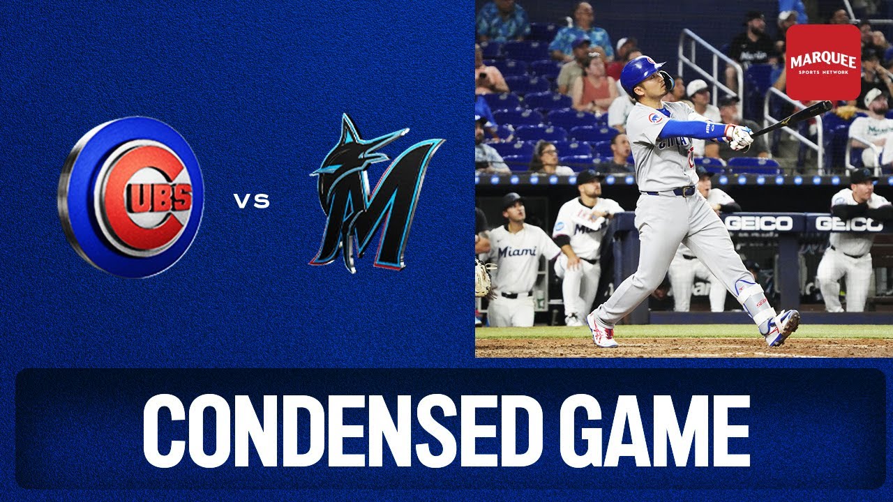 Chicago Cubs vs. Miami Marlins MLB game highlights (May 20, 2025) l Marquee Sports Network