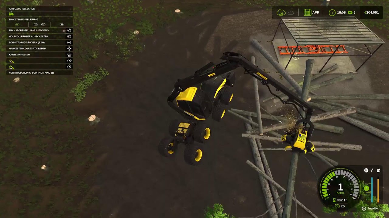 Farming Simulator 25 Rheinländer #6 ein ganz normaler Tag im Holz 2