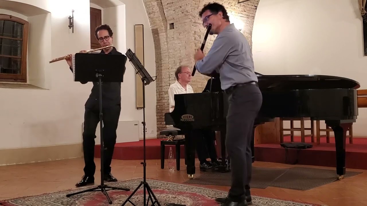 Doppler - Andante et Rondo op.25, for two flutes and piano - Pallottelli, Gauci-Ancelin, Braun