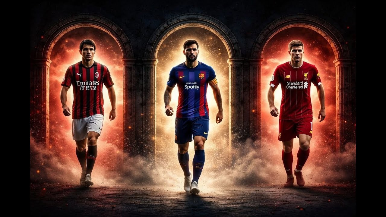 THE GREATEST LEGENDS OF TOP FOOTBALL CLUBS!