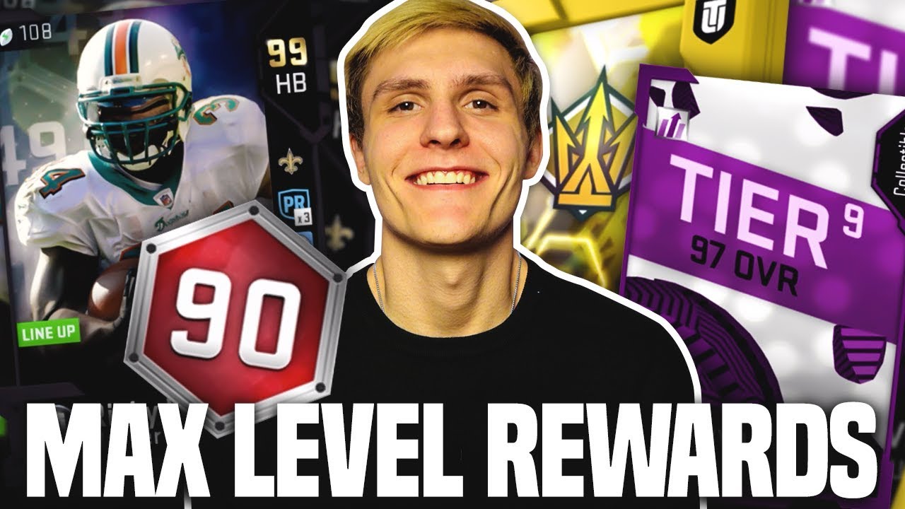 MAX MUT LEVEL 90 REWARDS!!! - FULL 81-90 LEVEL REWARDS! - Madden 19 Ultimate Team
