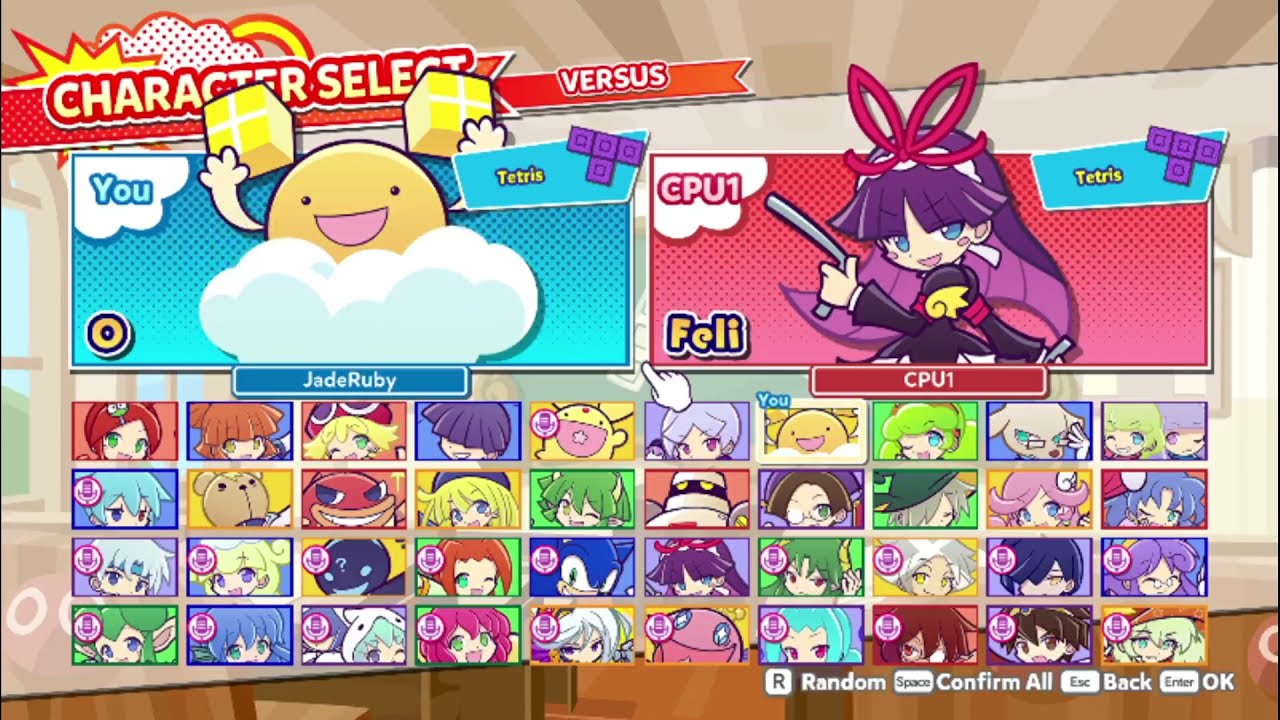 Puyo Puyo Tetris 2 - Reviving my puyo skills against hard AI CPU
