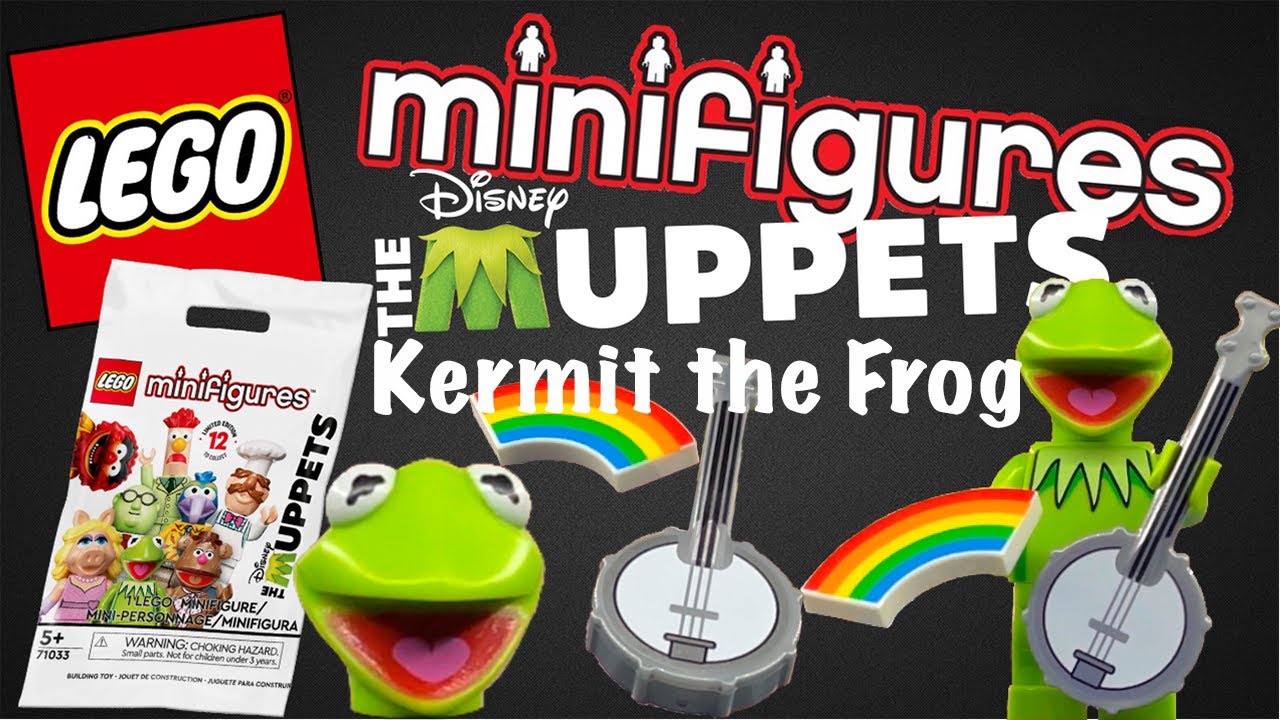 LEGO Kermit the Frog! LEGO Minifigures Muppets Series!