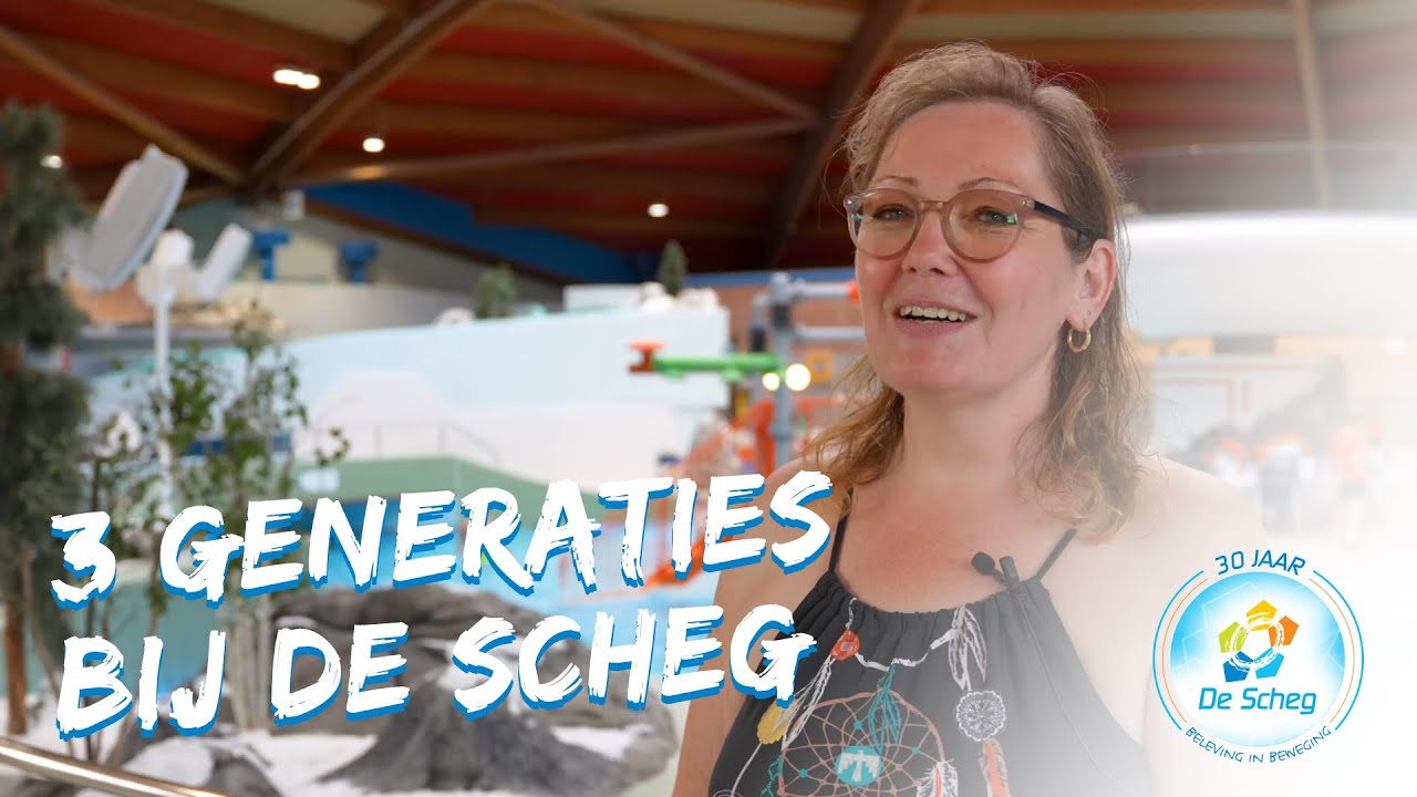 3 generaties zwemmen bij De Scheg Deventer