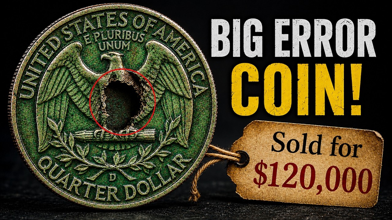 THIS ERROR COIN WORTH $120,000 ! RAREST COIN IN AMERICAN NUMISMATIC HISTORY