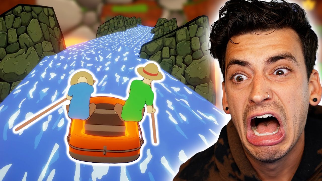 This NEW RAGE GAME is HILARIOUS! (Paddle Paddle Paddle)