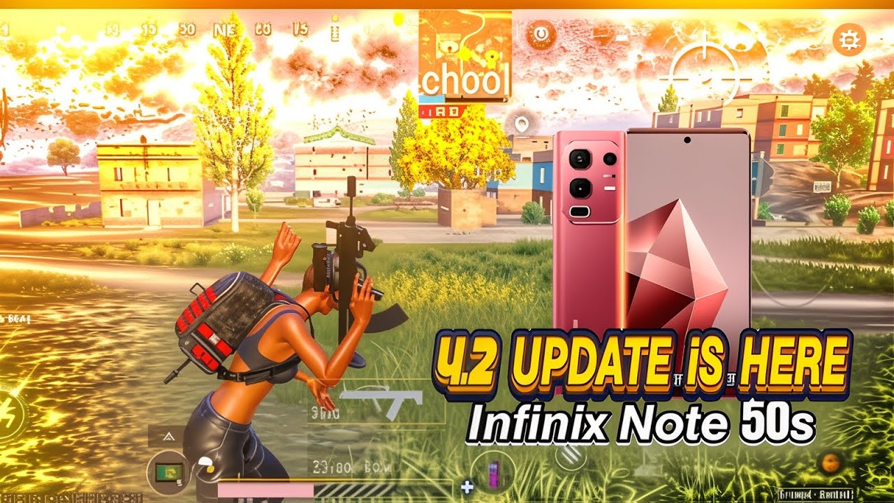 4.2 Update is Here ON 90 FPS Test 🔱 Infinix Note 50s🔥