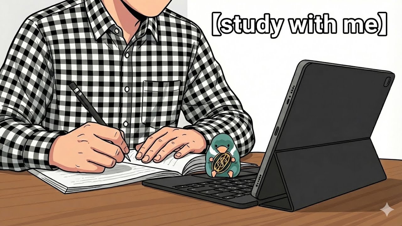 【study with me _社会人勉強】自宅で一緒に勉強しませんか　30分勉強(30 minutes)
