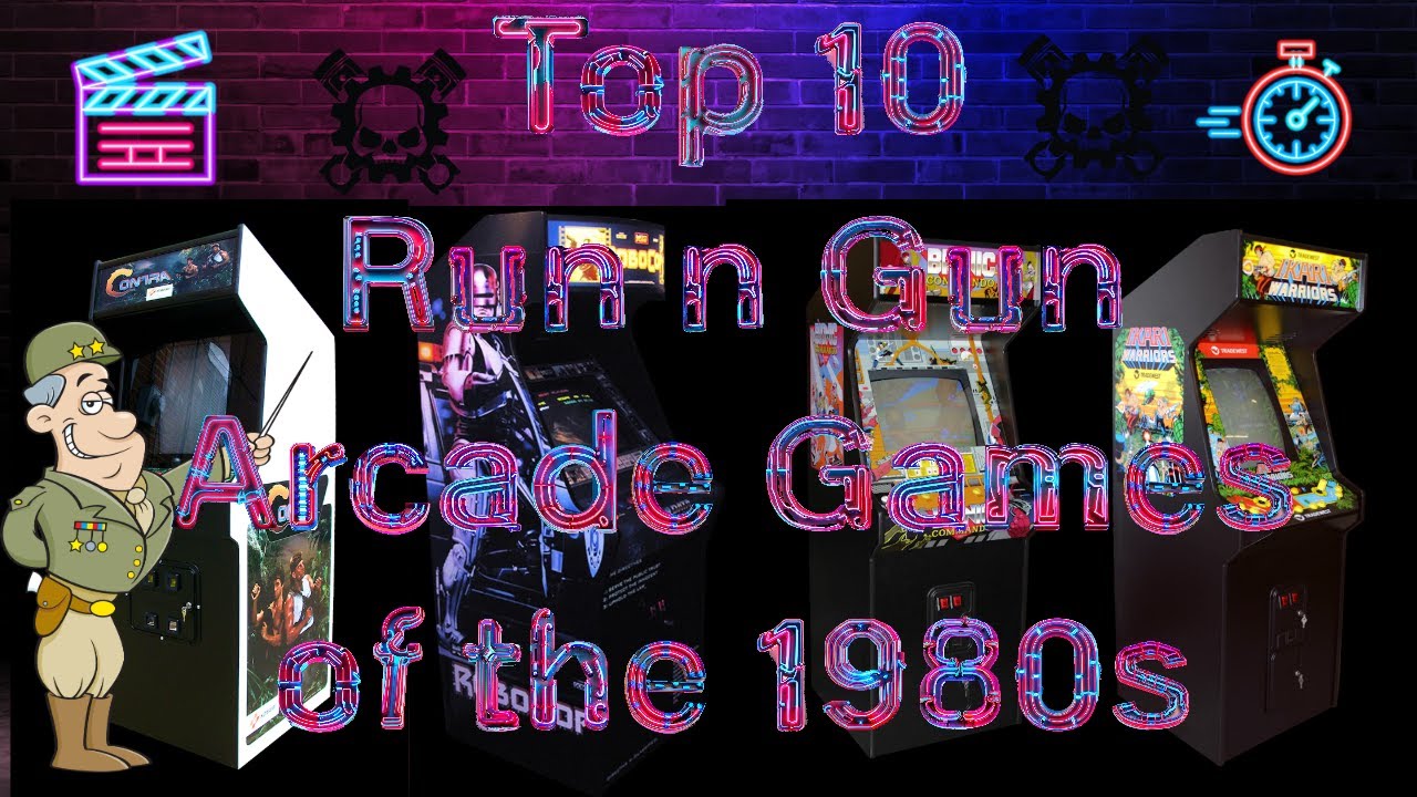 Top 10 80s Run 'n Gun Arcade Games