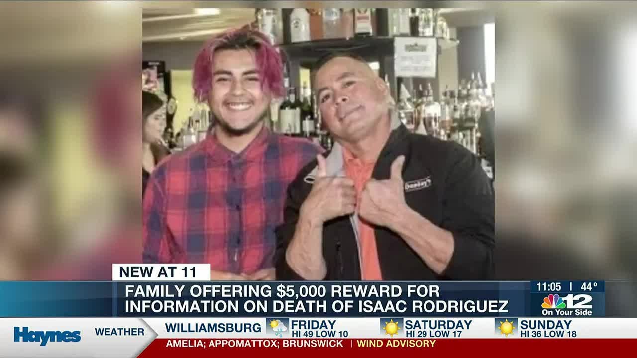 Richmond family offering $5,000 reward for information in son’s death