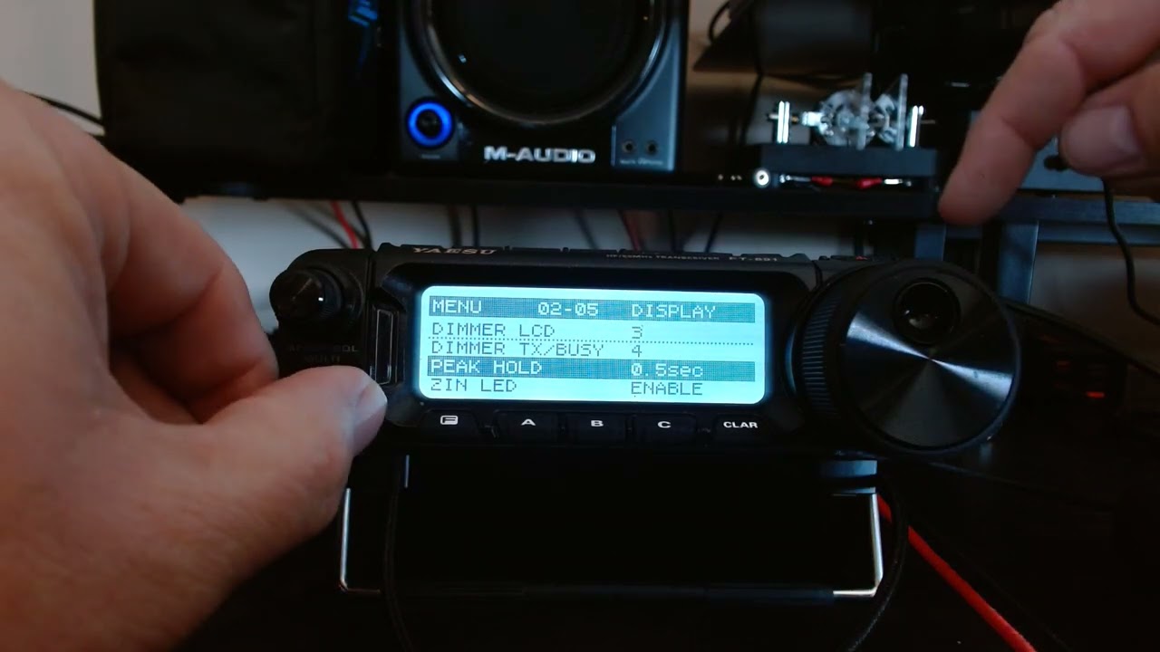 FT 891 Settings - Meter Settings