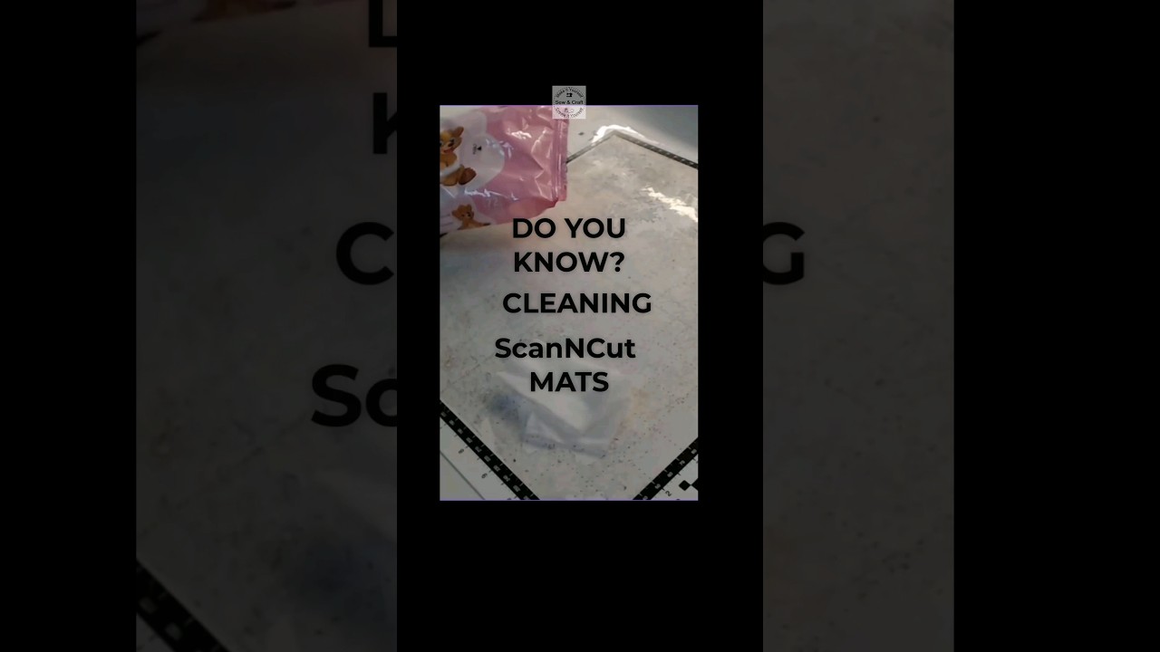 Secrets about ScanNCut mats. Extend the life of mats.