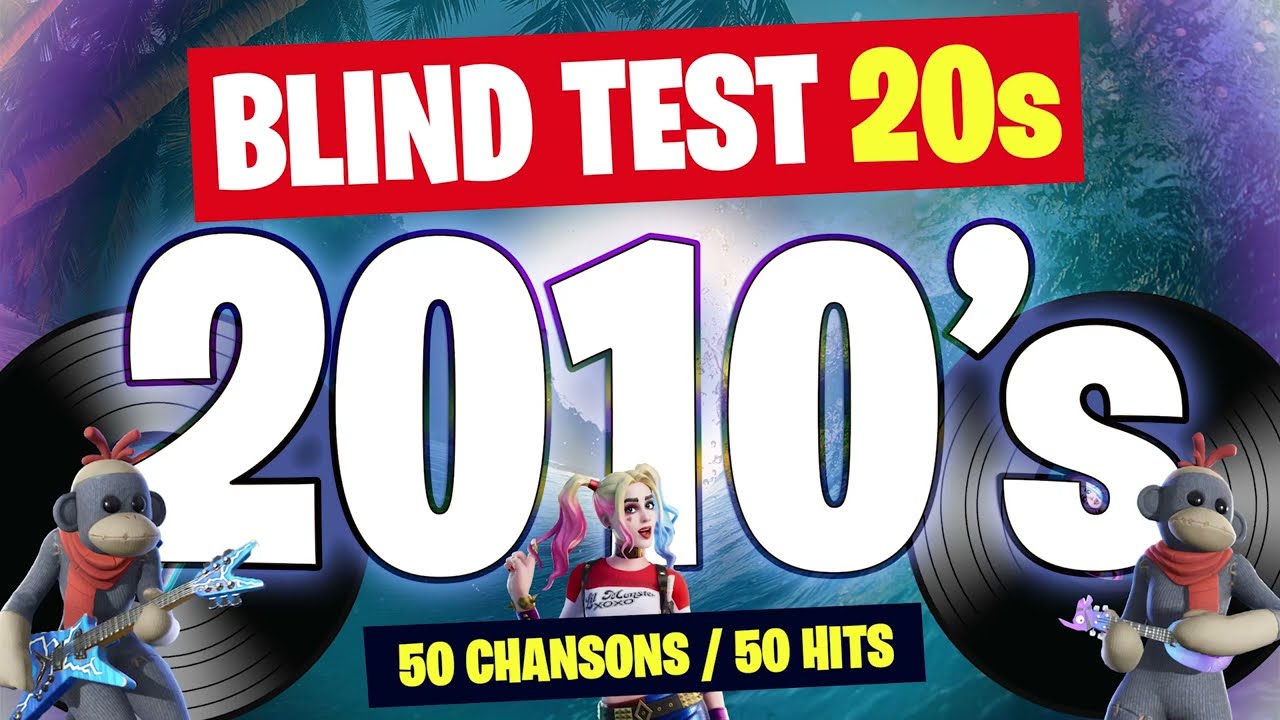 BLINDTEST Années 2010 à 2020 contenant 50 Chansons #INTERNATIONALES