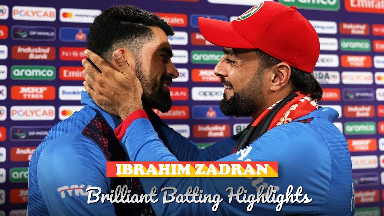 Ibrahim Zadran's Batting Highlights against Pakistan | AfghanAtalan's BD Specials | ACB