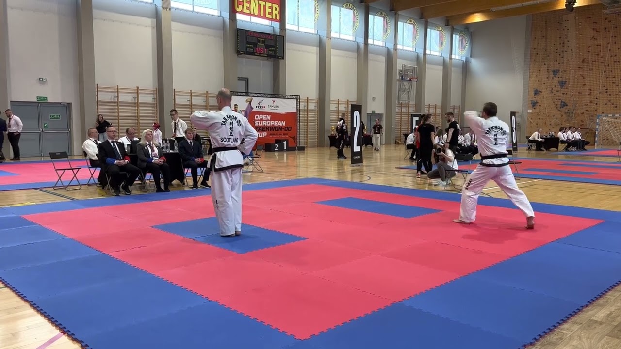 ITF Union Open European Cup Taekwondo 2022 - Wrocław, Poland - Patterns - Men's O35 Final - Part 1
