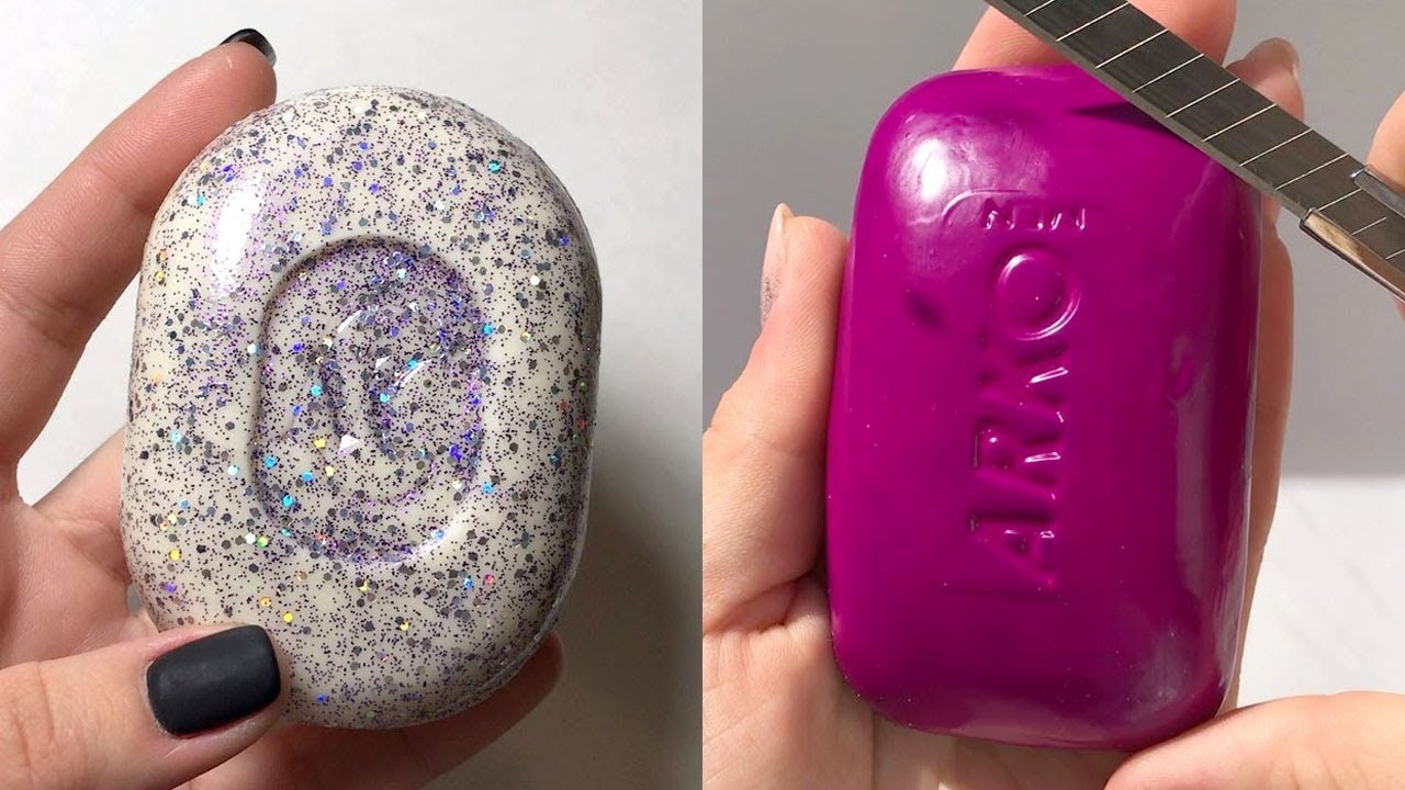 Soap Carving ASMR ! Relaxing Sounds ! (no talking) Satisfying ASMR Video #06