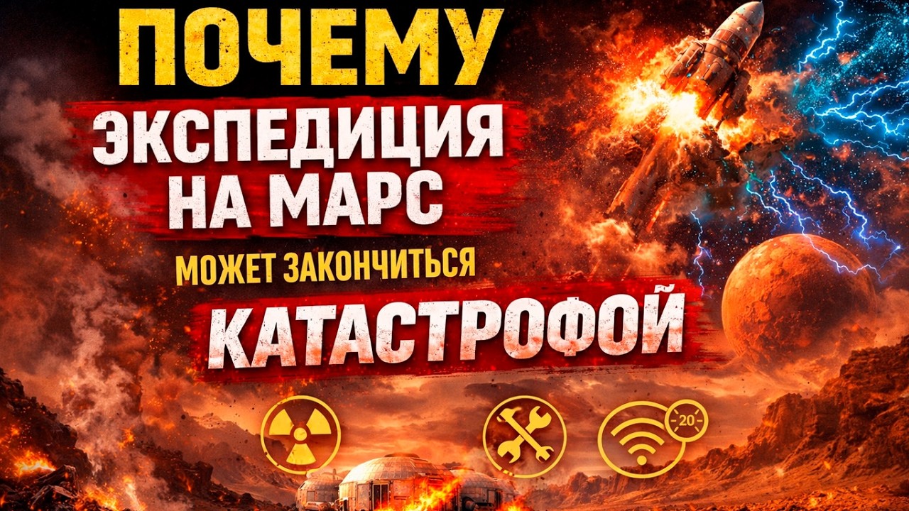 Первые люди на Марсе почти обречены? Почему экспедиция может закончиться трагедией