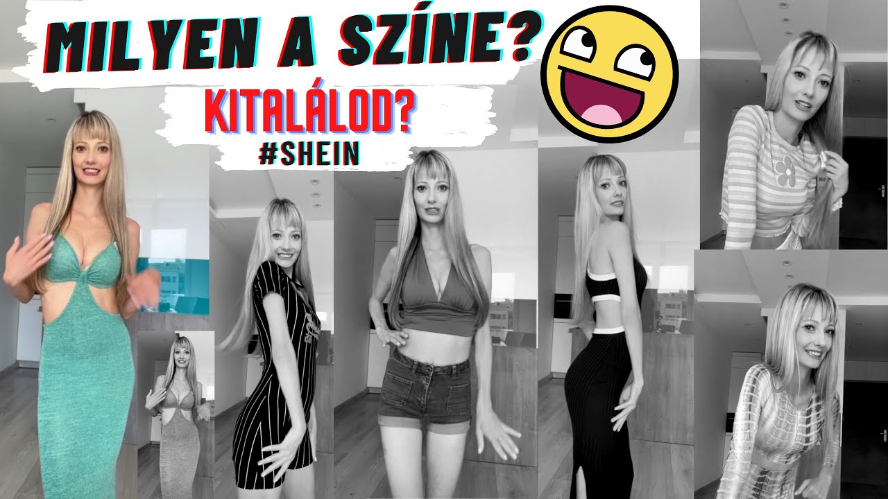 FEKETE-FEHÉR filterrel vásároltam❗️ | #tiktok #fanniburjan #shein