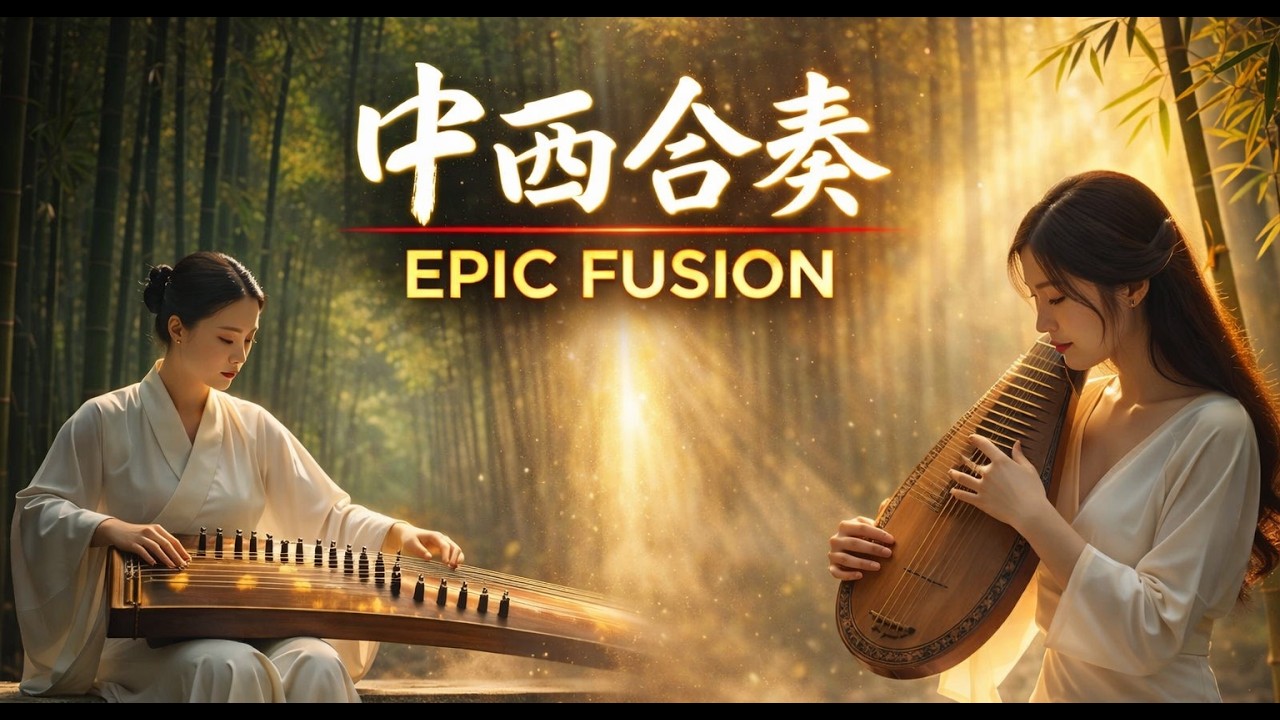 Epic Chinese Music Fusion in Bamboo Forest | Guzheng & Pipa Masterpiece