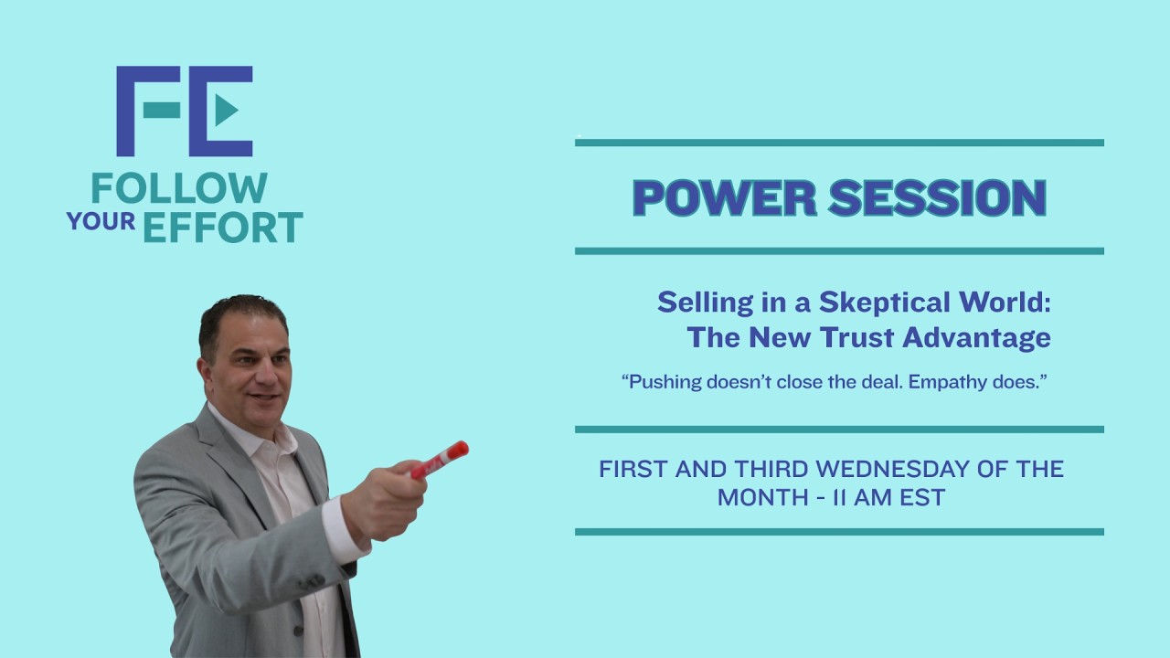 Selling in a Skeptical World: The New Trust Advantage