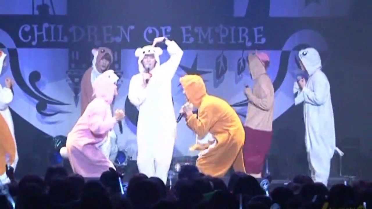 ZE:A 제국의아이들 帝國之子 Watch Out (fan meeting costume version)