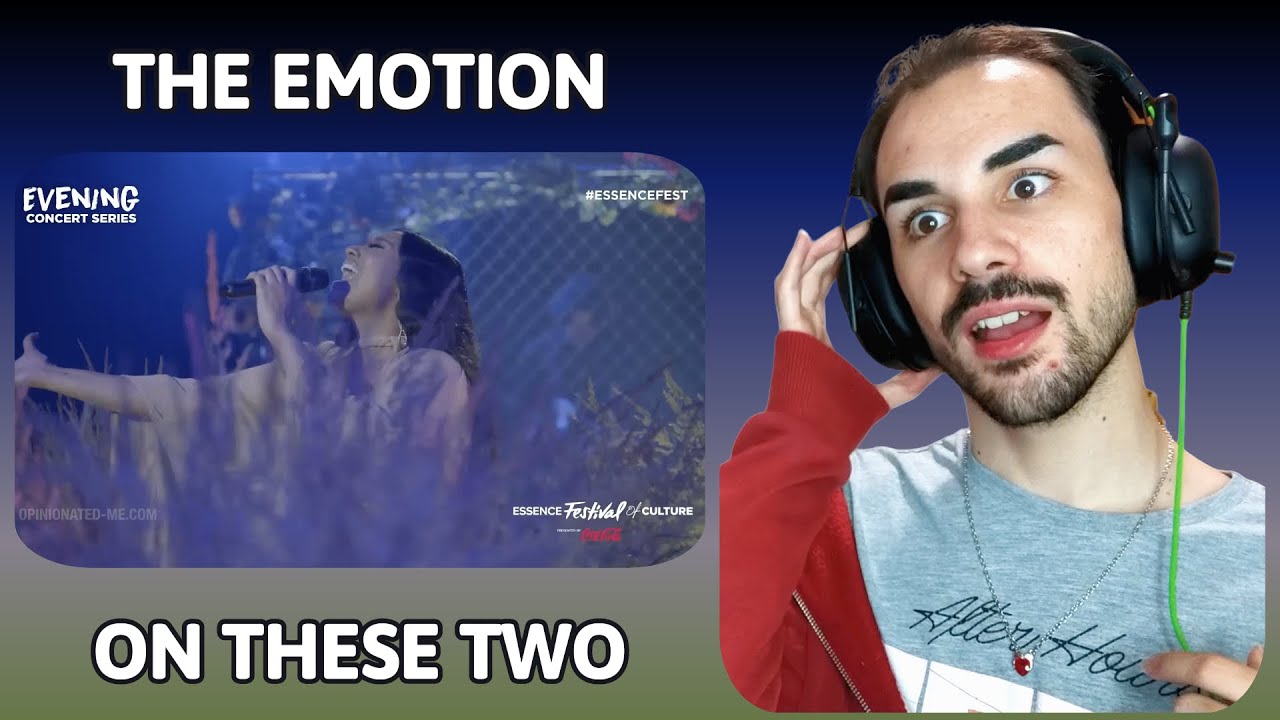 Jazmine Sullivan - Lost One/Lions, Tigers and Bears (Essence Festival 2021) | Reaction