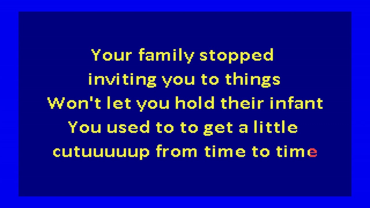 frank ocean  - crack rock (karaoke)