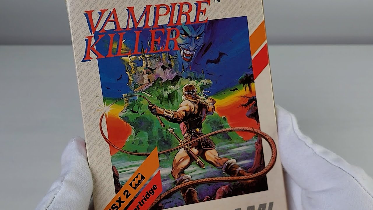 MSX | Konami | Vampire Killer | #msx #msx2 #vampirekiller #castlevania #retrogames #retrogame