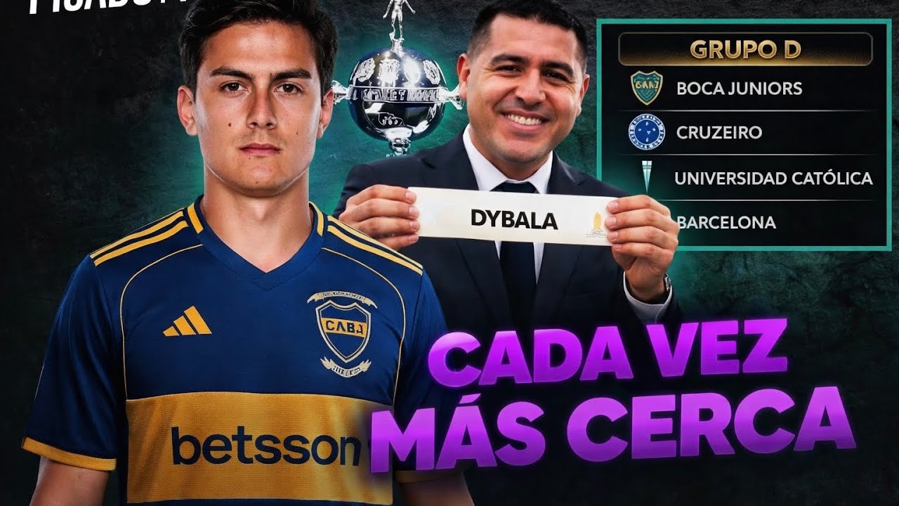 🚨DYBALA A BOCA: LO QUE NADIE TE CONT&Oacute;&rdquo; Informaci&oacute;n EXCLUSIVA desde ROMA|