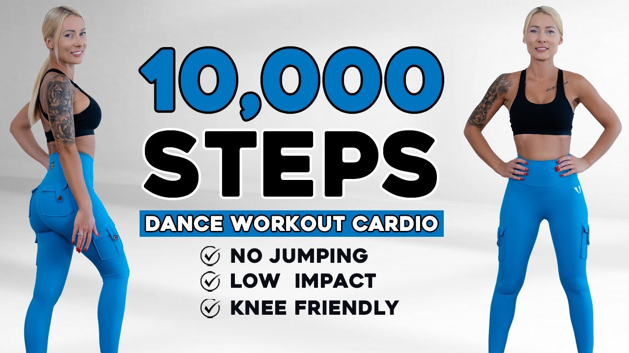 🔥10000 STEPS IN 60 MIN🔥Walking Cardio🔥 Dance Workout to Burn Fat🔥 Mood Booster🔥