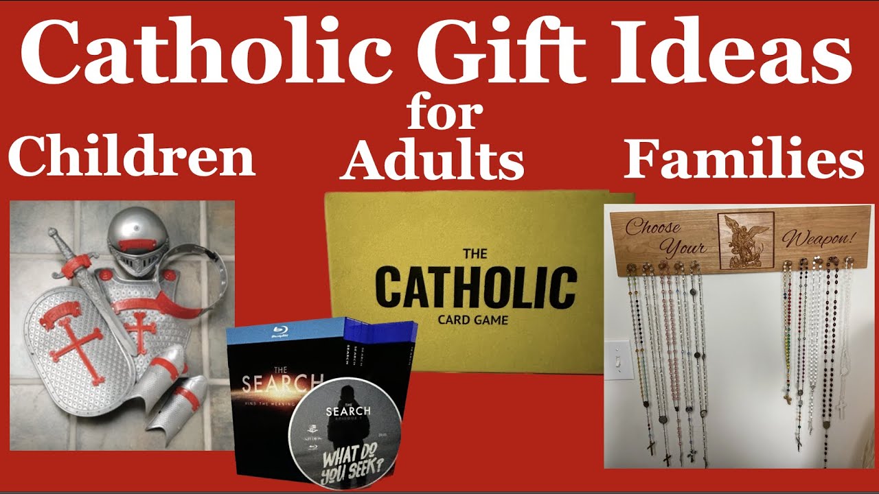 Catholic Gift Ideas for Kids, Adults, Families, and More #cybermonday