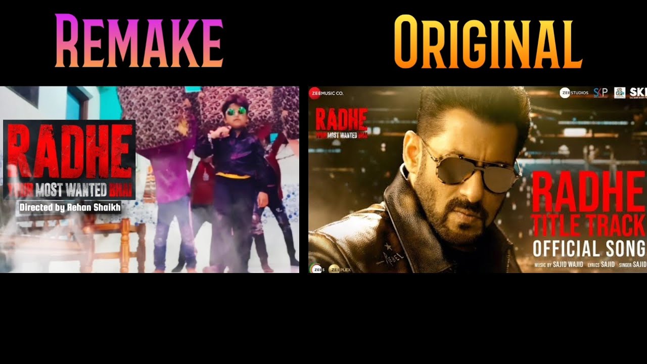 Radhe Title Track | Official Song | Salman Khan, Disha | RR Tower