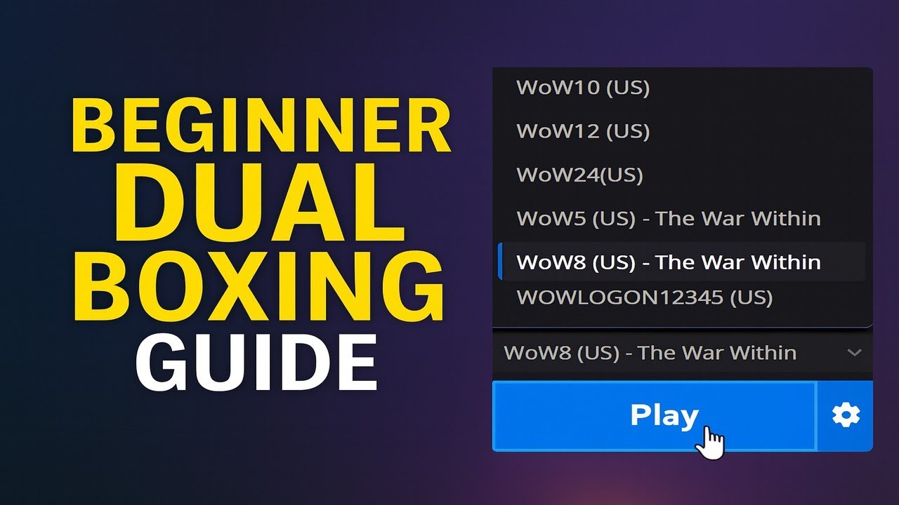 Rank 1 Collector&rsquo;s Multiboxing Guide in World of Warcraft