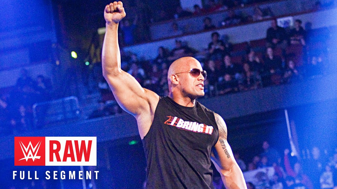 ПОЛНЫЙ СЕГМЕНТ: Рок возвращается в WWE впервые за семь лет: Raw, 14 февраля 2011 г.